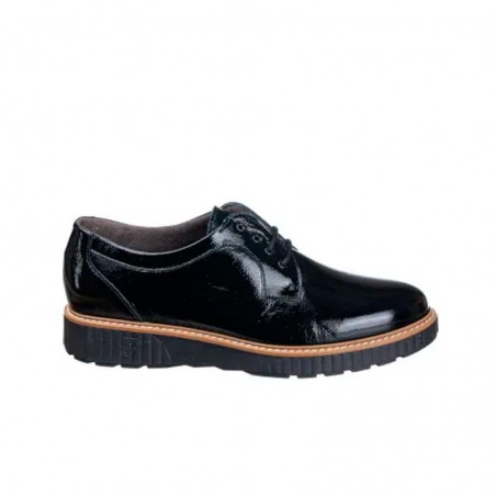 Zapatos Planos Mujer Pitillos 11551 Negro