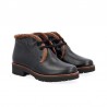 Botines Planos Mujer Pitillos 11566 Negro