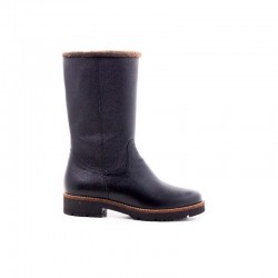 Botas Planas Mujer Pitillos 11568 Negro