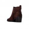 Botines de Tacón Mujer Refresh 176156 Marron