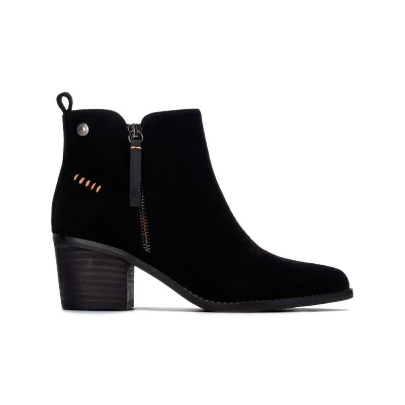 Botines de Tacón Mujer Refresh 176156 Negro