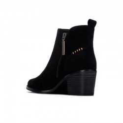Botines de Tacón Mujer Refresh 176156 Negro