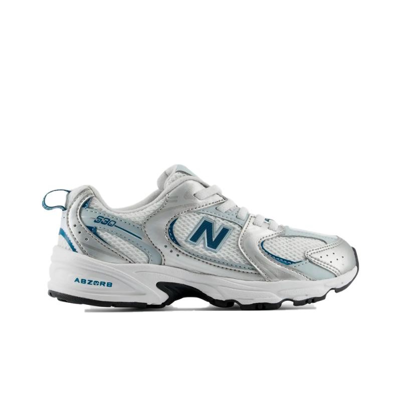 Sneakers Mujer New Balance Gr530 Blanco-Azul