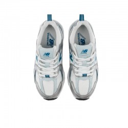 Sneakers Mujer New Balance Gr530 Blanco-Azul