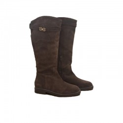 Botas Planas Mujer Vexed Valboa Marron