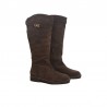 Botas Planas Mujer Vexed Valboa Marron