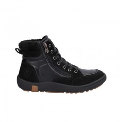 Botines Planos Mujer Coronel Tapiocca T555 Negro