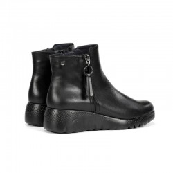Botines Planos Mujer Fluchos F2100 Negro