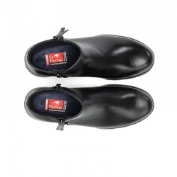 Botines Planos Mujer Fluchos F2100 Negro