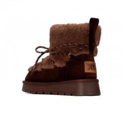 Botines Planos Mujer XTI 146531 Marron