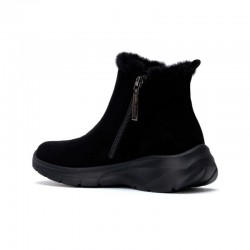 Botines Planos Mujer Refresh 176271 Negro