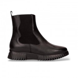 Botines Planos Mujer Wonders 4422 Negro