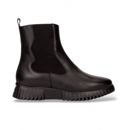 Botines Planos Mujer Wonders 4422 Negro