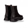Botines Planos Mujer Wonders 4422 Negro