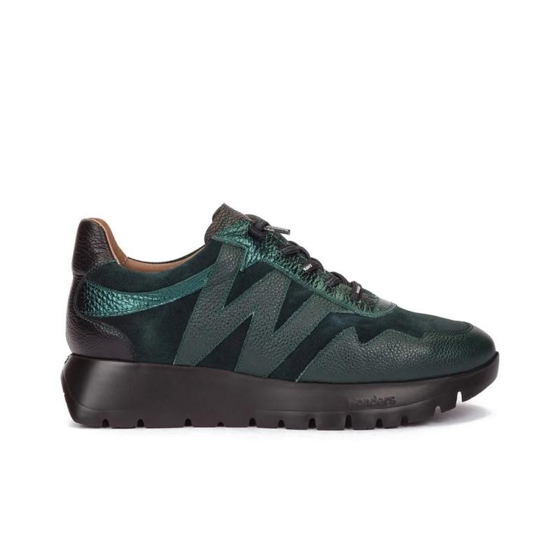 Sneakers Mujer Wonders 24110 Verde