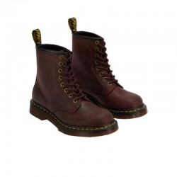 Botas Planas Mujer Dr. Martens 1460 Rojo