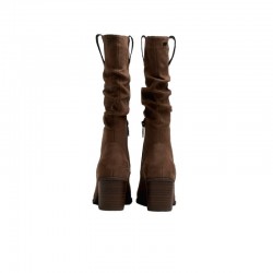 Botas de Tacón Mujer MTNG 56250 Taupe