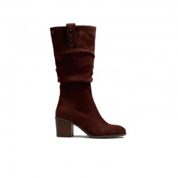 Botas de Tacón Mujer MTNG 56250 Moka
