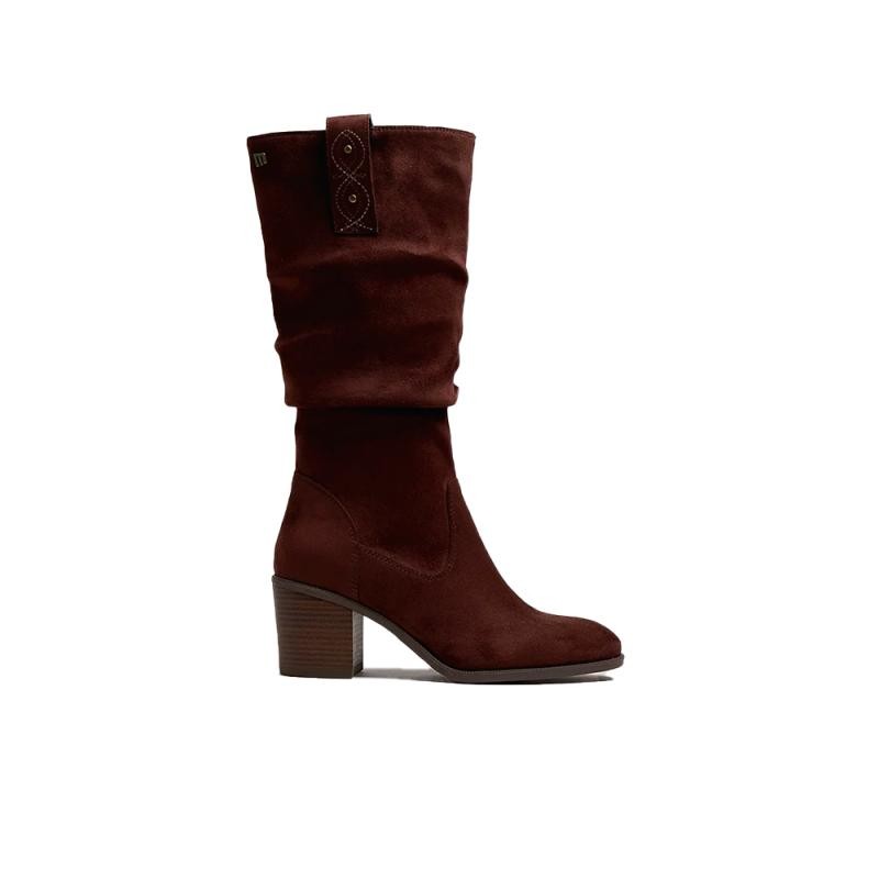 Botas de Tacón Mujer MTNG 56250 Moka