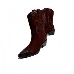 Botas de Tacón Mujer MTNG 55973 Moka