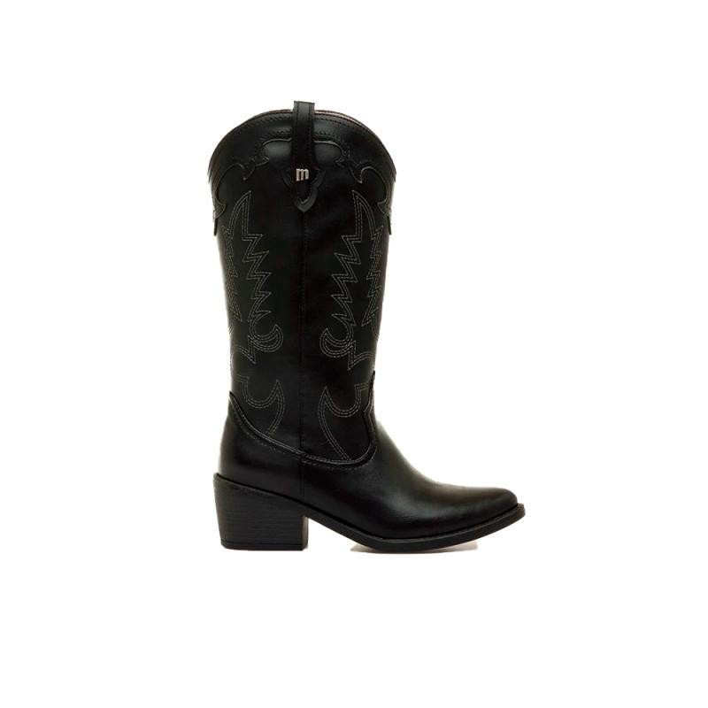 Botas de Tacón Mujer MTNG 55973 Negro