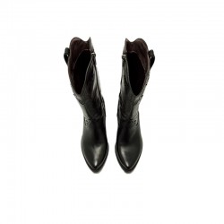 Botas de Tacón Mujer MTNG 55973 Negro