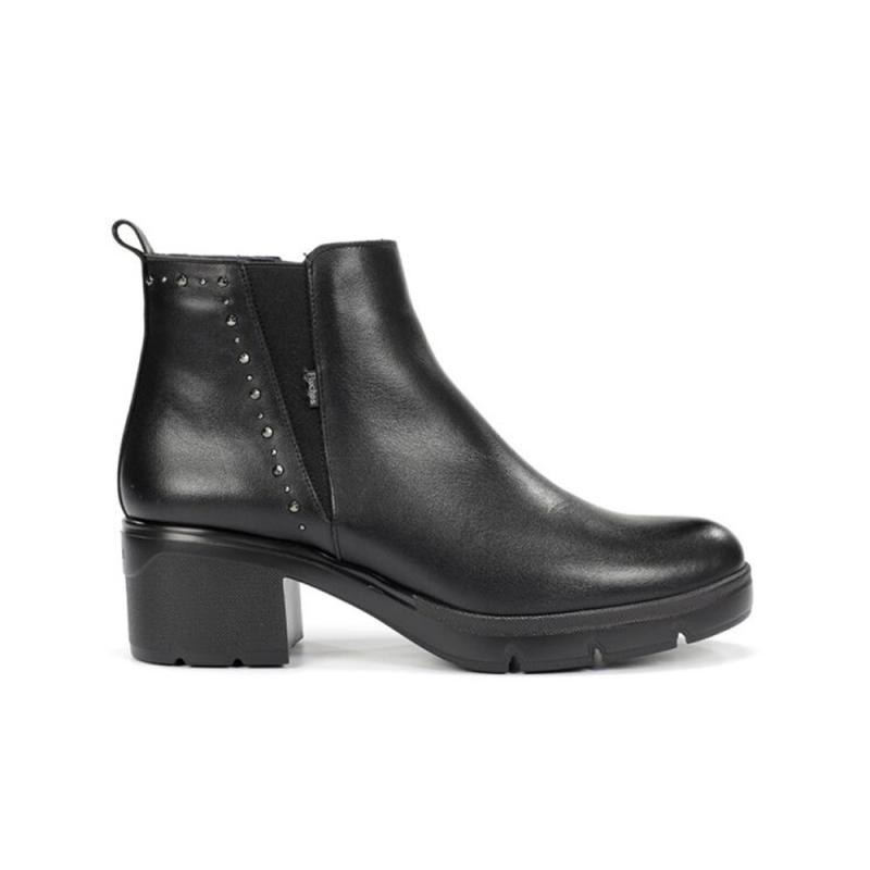Botines de Tacón Mujer Fluchos F2109 Negro