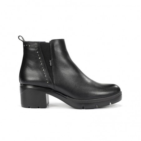 Botines de Tacón Mujer Fluchos F2109 Negro