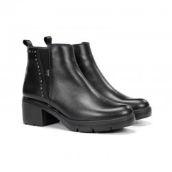 Botines de Tacón Mujer Fluchos F2109 Negro