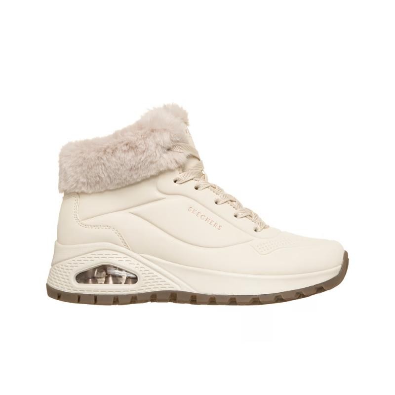 Botines Planos Mujer Skechers Uno Rugged-Arctic Avenue Beig