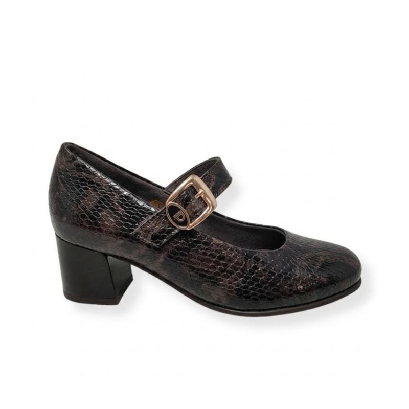 Merceditas Mujer Pitillos 11641 Marron