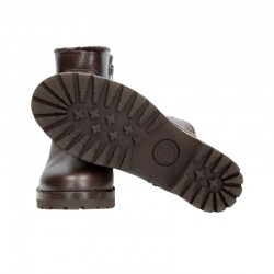 Botines Planos Mujer Panama Jack Javea Marron
