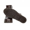 Botines Planos Mujer Panama Jack Javea Marron