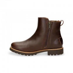 Botines Planos Mujer Panama Jack Fiore Trav Marron
