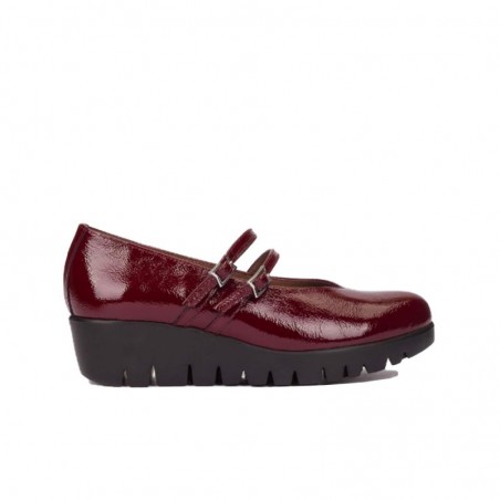 Zapatos Planos Mujer Wonders 33362 Burdeos
