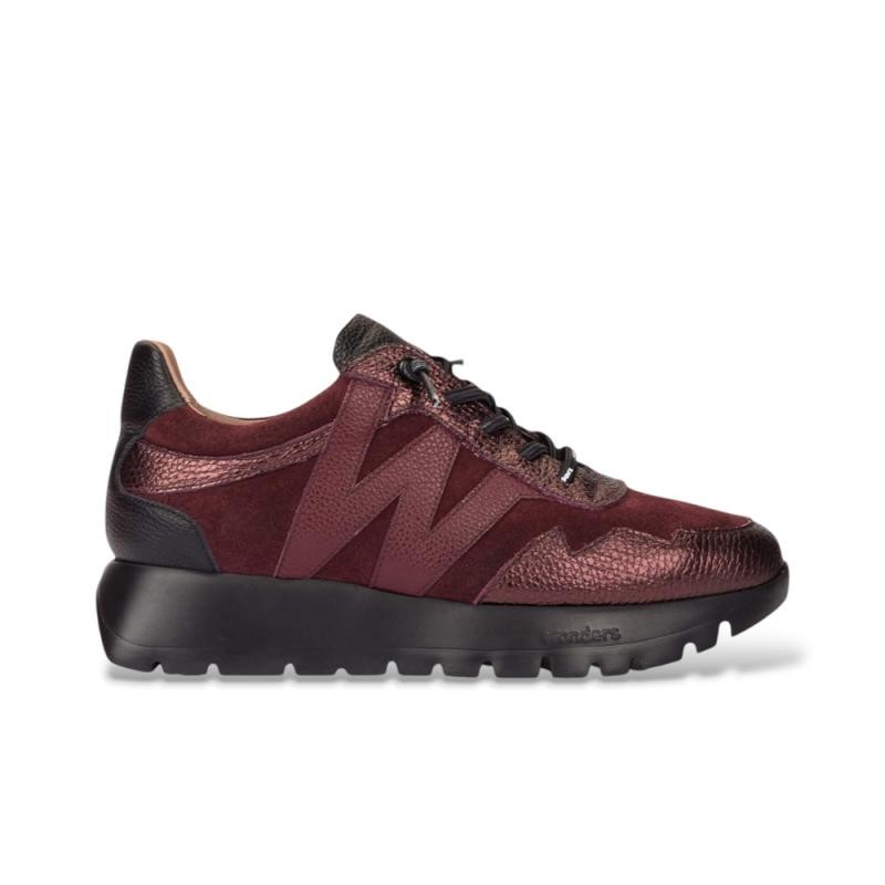 Sneakers Mujer Wonders 24110 Burdeos