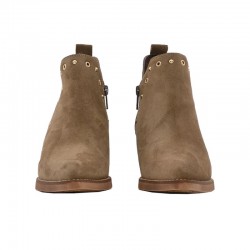 Botines de Tacón Mujer Zapp 3504 Taupe