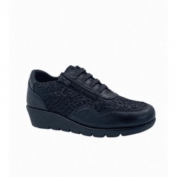 Zapatos Planos Mujer 48 Hrs 0504 Negro