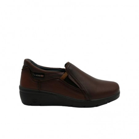 Zapatos Casual Mujer Laura Azaña 26801 Cuero