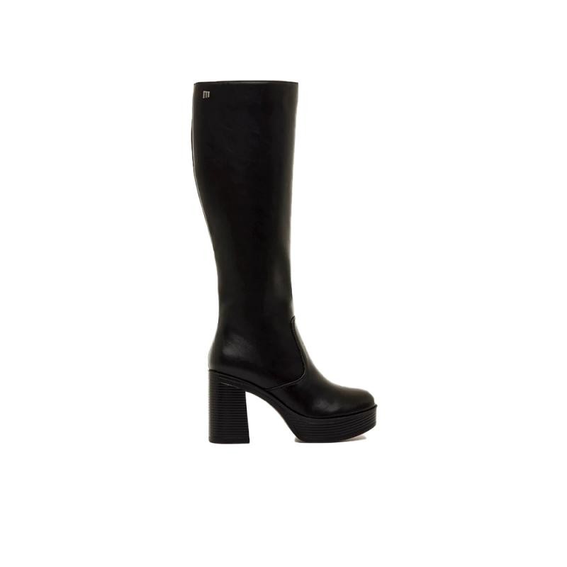 Botas de Tacón Mujer MTNG 50522 Negro