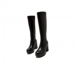 Botas de Tacón Mujer MTNG 50522 Negro