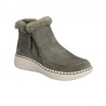 Botines Planos Mujer Skechers Wilshire Blvd - Fresh Zip Verde