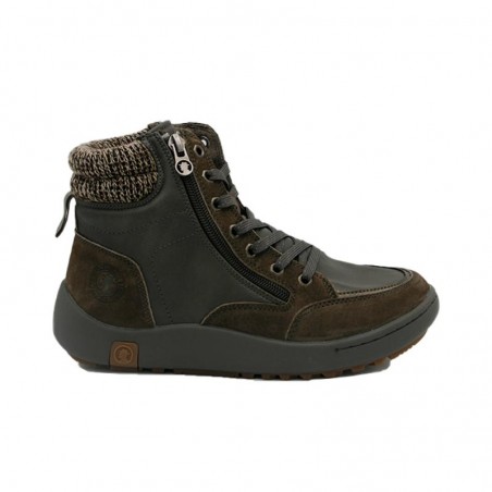 Botines Planos Mujer Coronel Tapiocca T555 Taupe