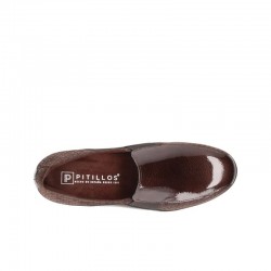 Mocasines Mujer Pitillos 11500 Marron
