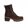 Botines de Tacón Mujer Panama Jack Padma Marron