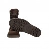Botines Planos Mujer Panama Jack Frisia Marron