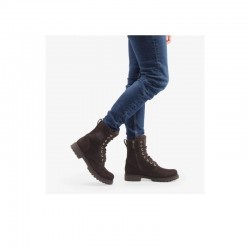Botines Planos Mujer Panama Jack Frisia Marron