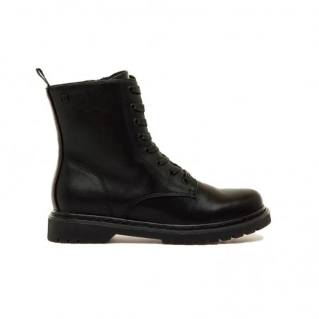 Botines Planos Mujer MTNG Storm Low Negro