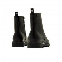 Botines Planos Mujer MTNG Storm Low Negro