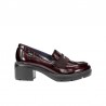 Mocasines Mujer Fluchos F2517 Burdeos